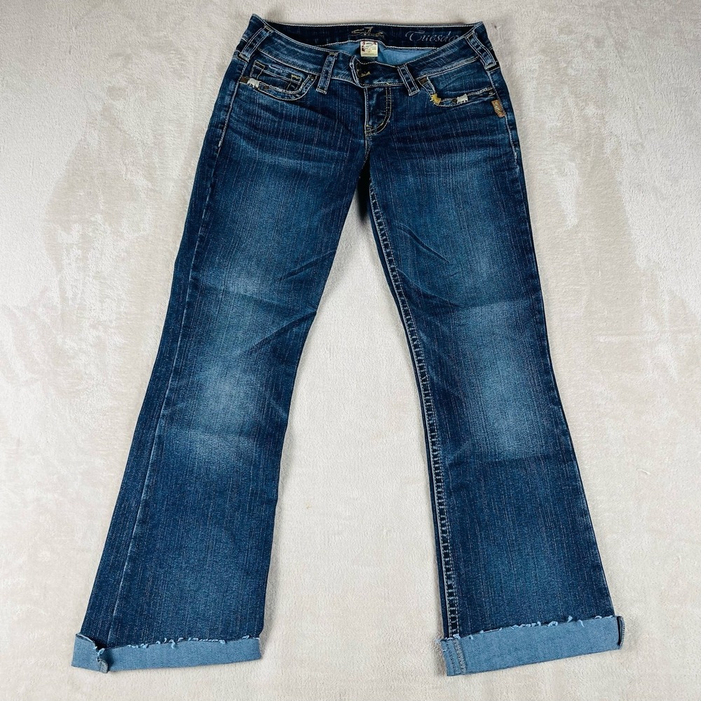 Silver Jeans Women's Boot Cut in Dark Blue